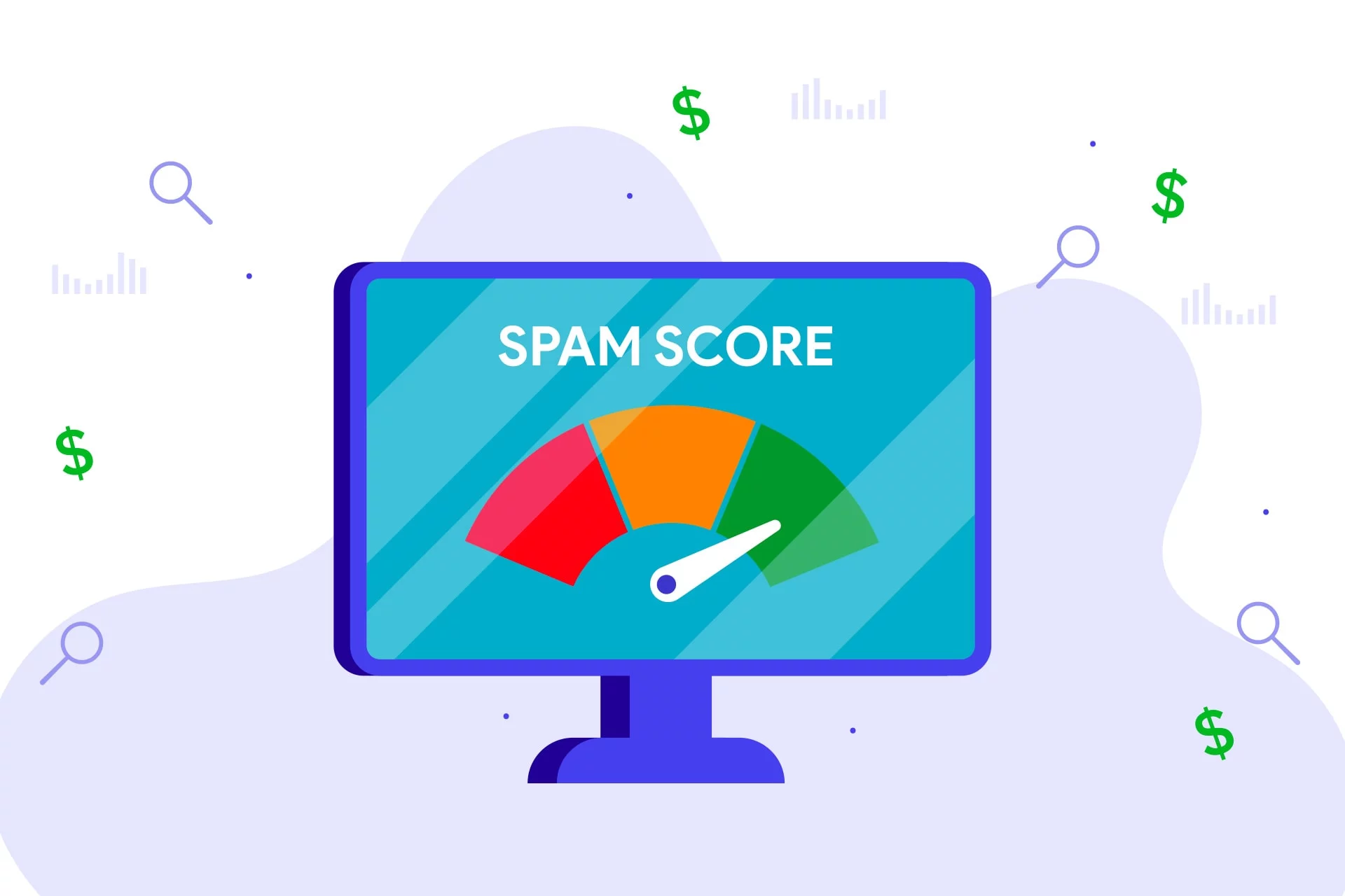 how to reduce spam score of a website