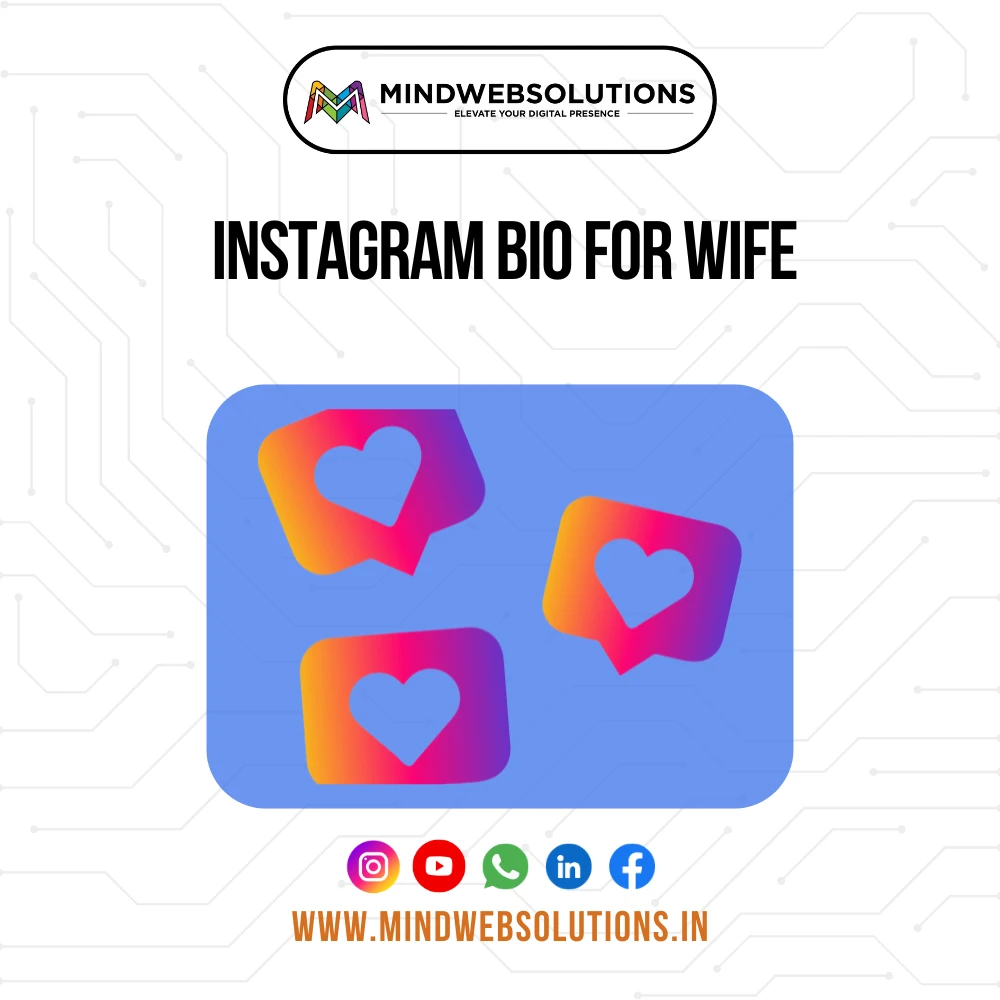 introduction of Instagram bio for wife