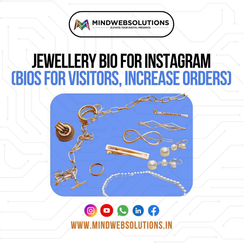 Instagram bio ideas for jewellery page