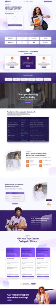 MWS Portfolio Campus Pathway