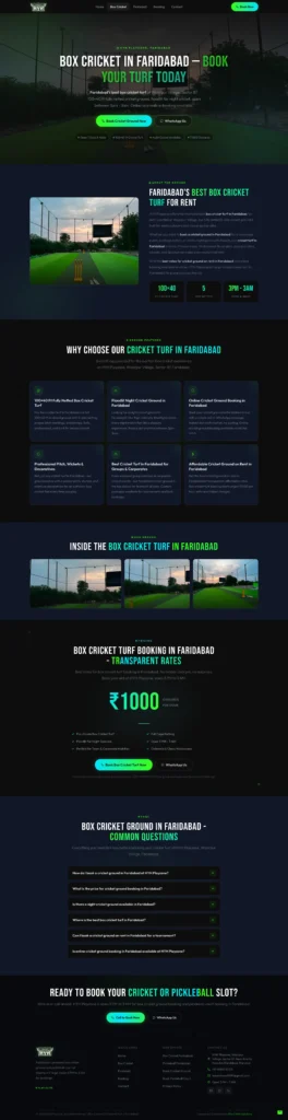MWS Portfolio HYH Playzone Website