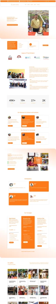 MWS Portfolio Mindy Speaks Website