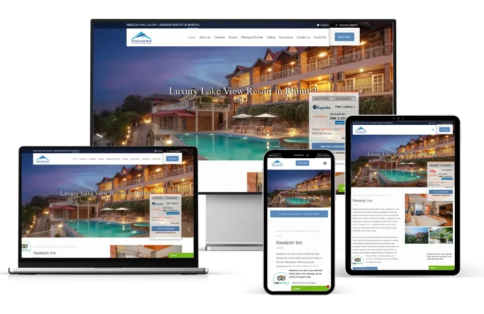 MWS Portfolio Neelesh Inn Website