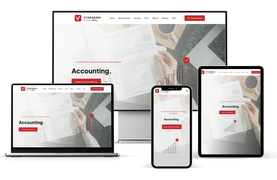 MWS Portfolio Vyaparam Website