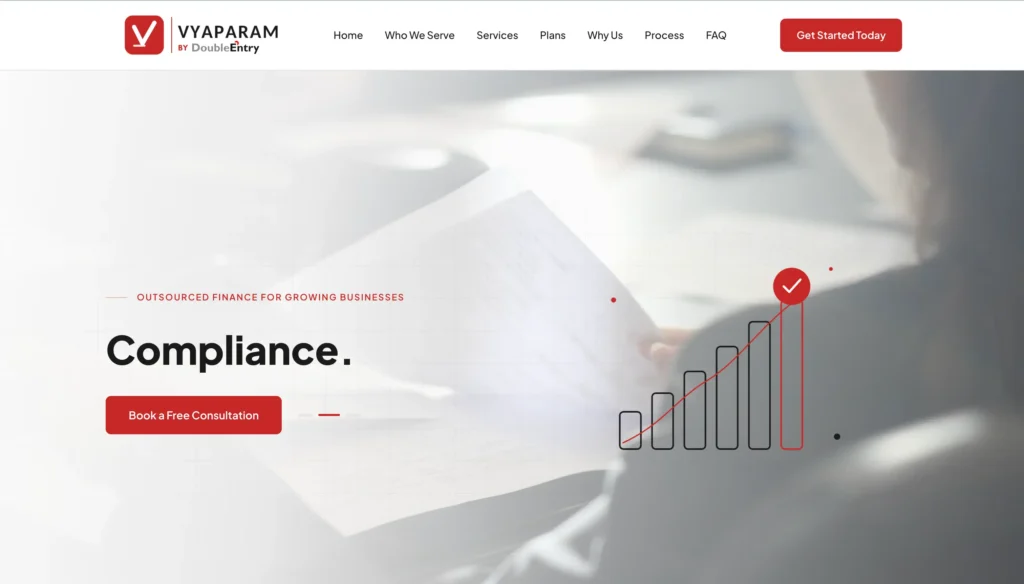 MWS Portfolio Vyaparam website