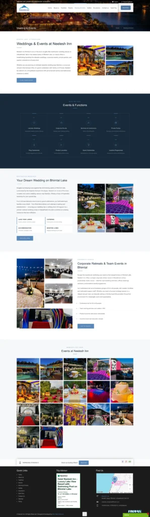MWS Portfolio Neelesh Inn Website